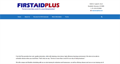Desktop Screenshot of first-aidplus.com